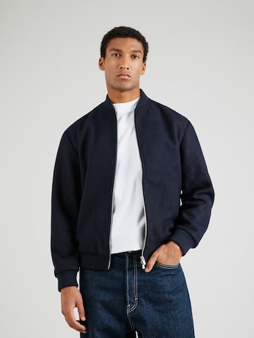 JACK & JONES - Chaqueta de entretiempo 'VENICE' en azul: frente