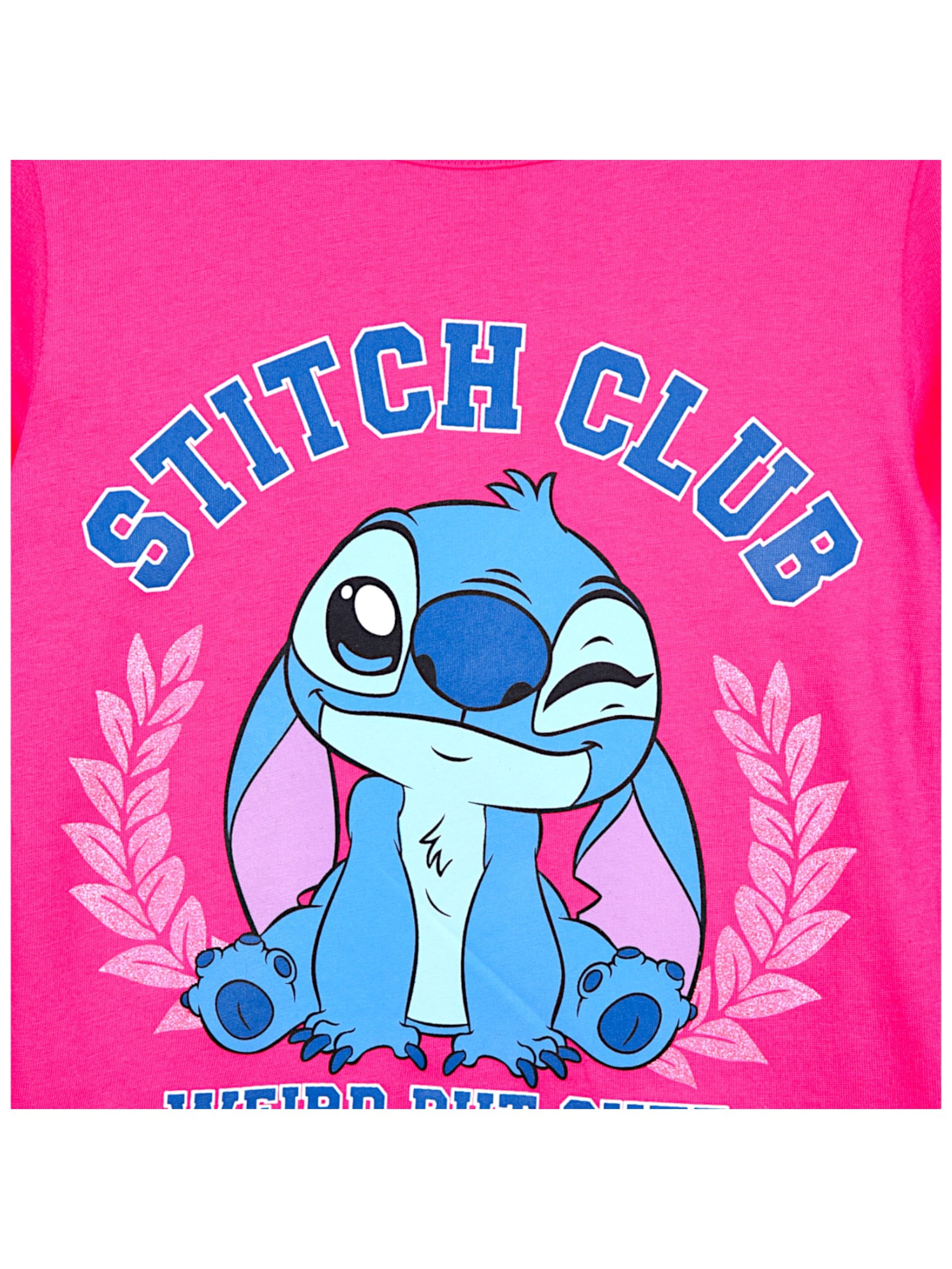 Disney Lilo & Stitch Shirt 'Disney Stitch Langarmshirt'‌‌‌‌‌‌‌‌‌ in Pink