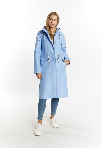 Schmuddelwedda Between-seasons coat in Blue