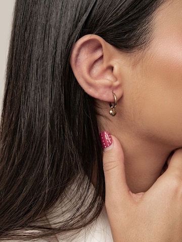 Orecchini 'Heart Beat' di Hey Happiness in oro