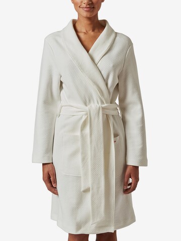 Skiny Dressing gown in Beige: front