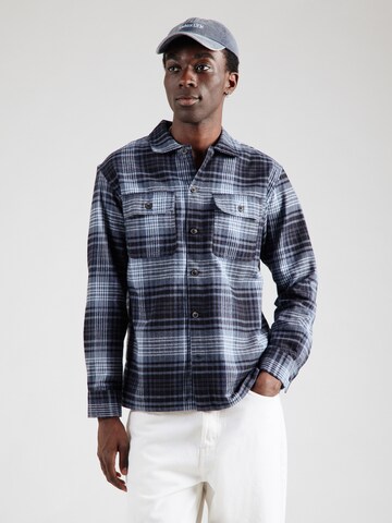 JACK & JONES Comfort Fit Hemd 'JJECHARGE' in Blau: Vorderseite