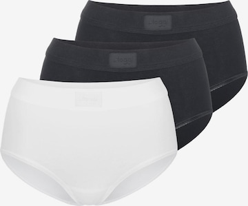 SLOGGI Slip 'Double Comfort T' in Schwarz: Vorderseite