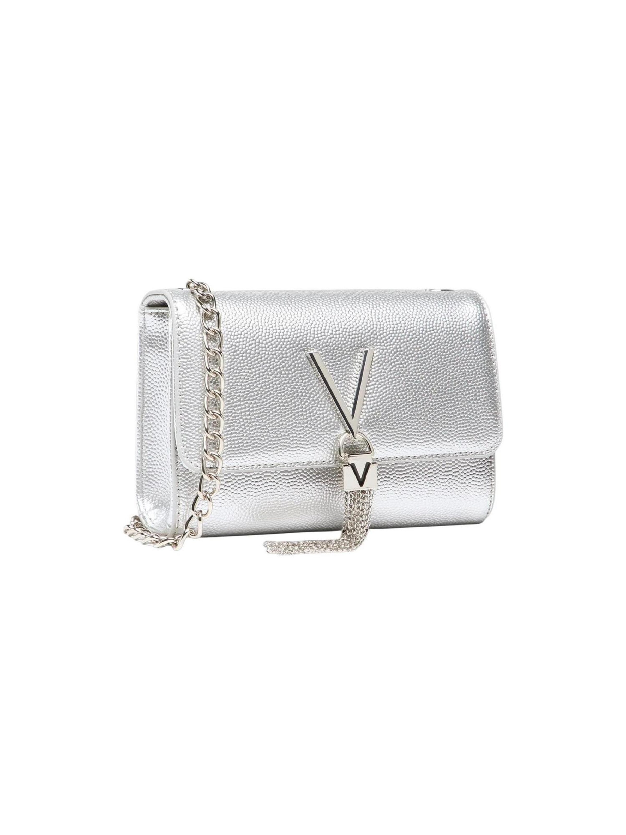 Borsa a sacco 'DIVINA VBS1R403G' di VALENTINO in argento