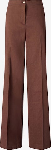 regular Pantaloni 'PINKO JACOPONE PANTALONE LINO STRETCH PANTALONE' di PINKO in marrone: frontale