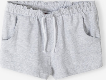 MINOTI Regular Pants in Grey: front