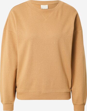 VILA Sweatshirt 'MUSTY' in Beige: predná strana