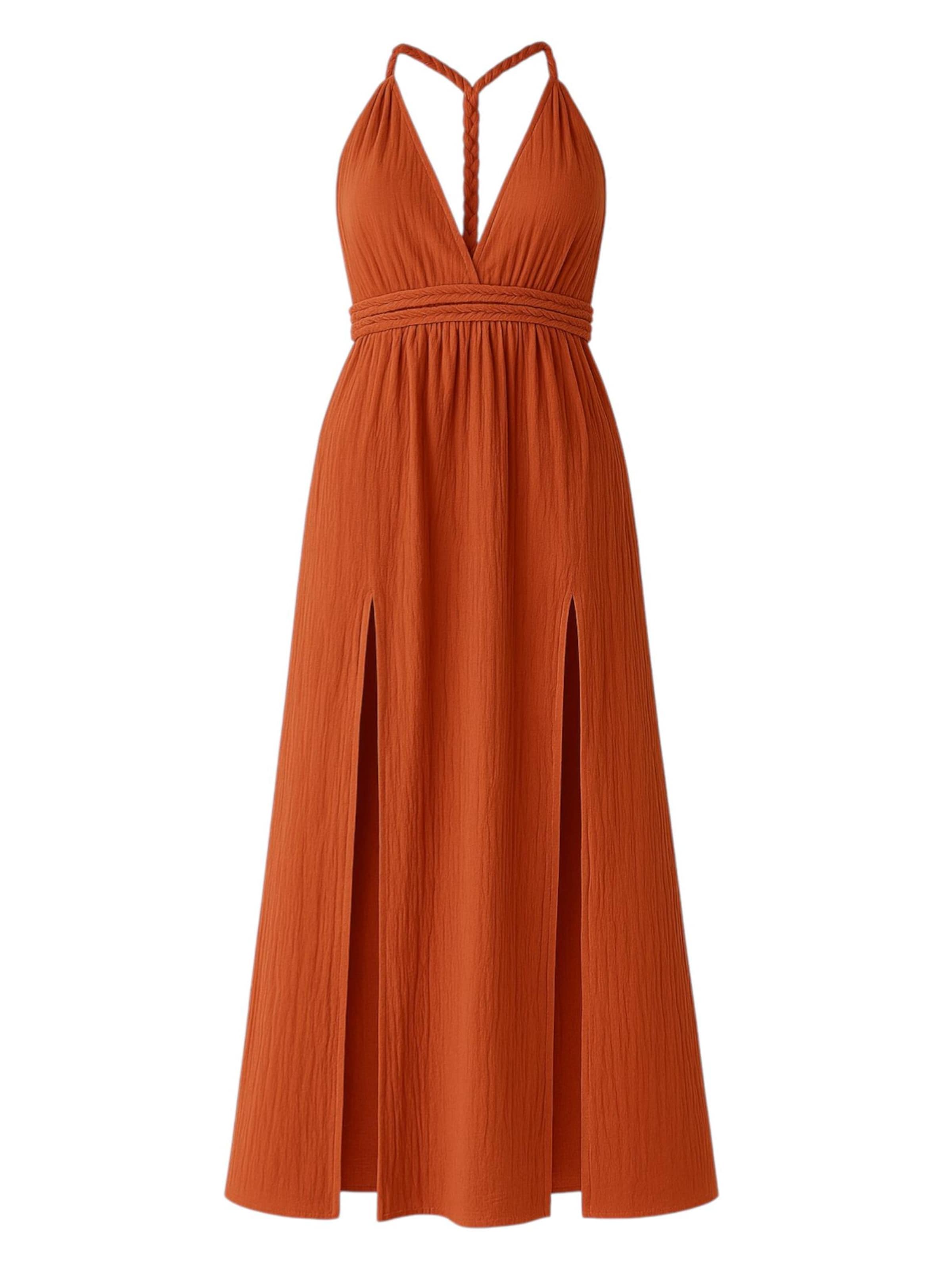 WENOR Dress 'AURELA-BOHO' in Red: front