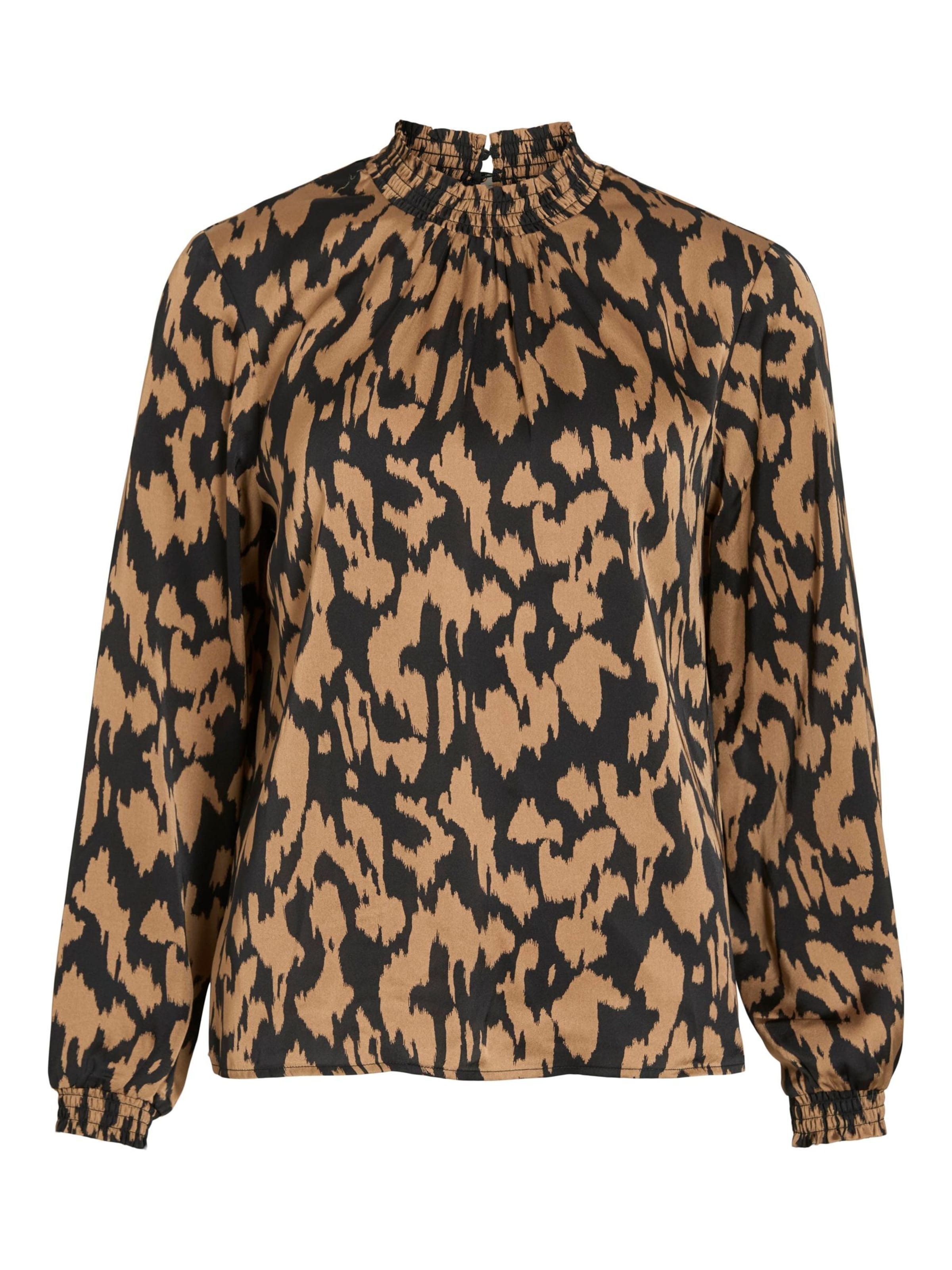 VILA Blouse 'VISofie' in Bruin: voorkant