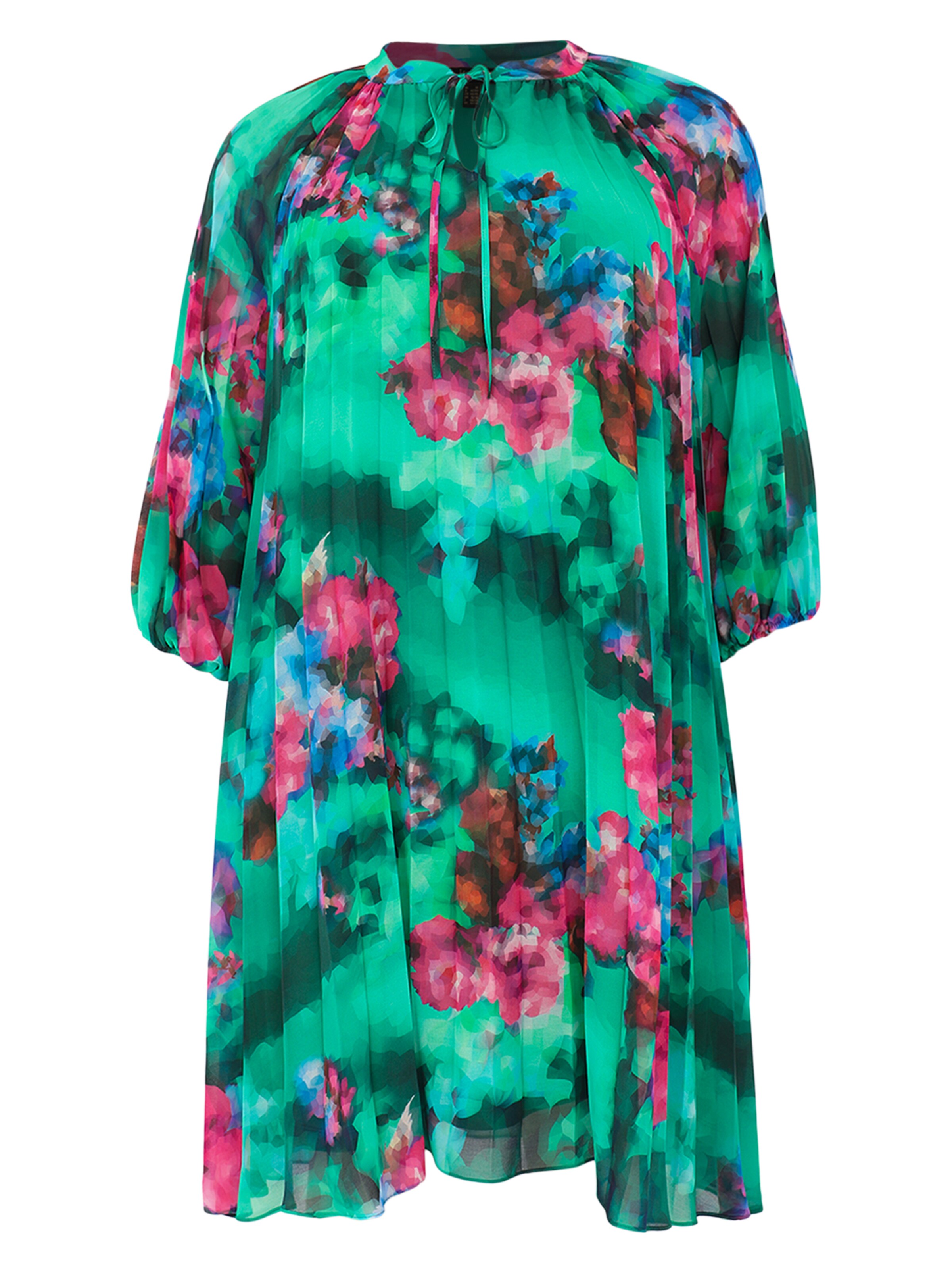 Robe YOEK en vert : devant