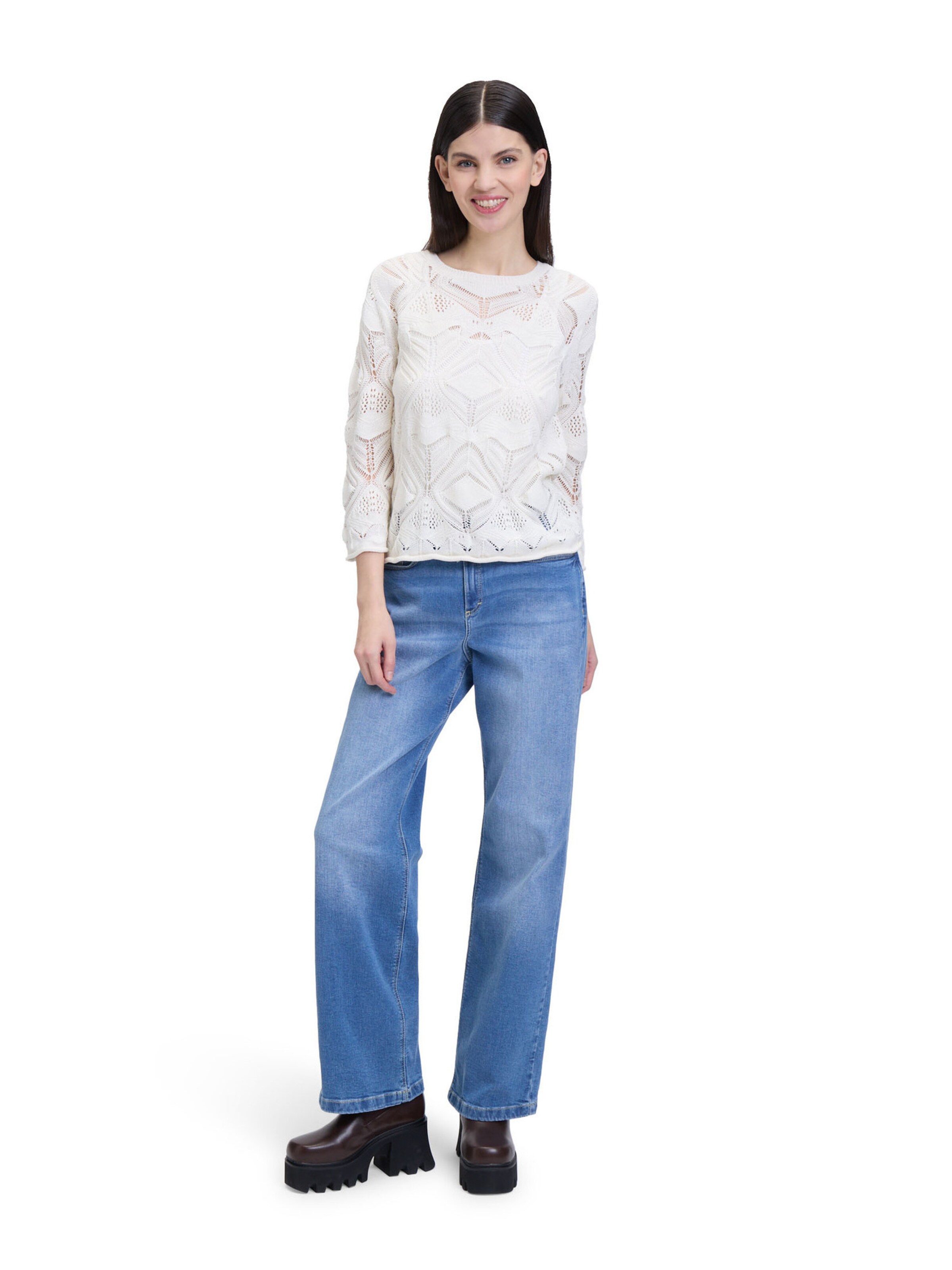 Pull-over Cartoon en beige