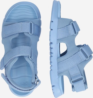 CAMPER Avonaiset kengät 'Oruga' värissä sininen