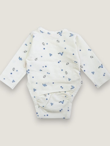 LouieLouie Rompertje/body 'Wrap ∼ Forget-me not' in Wit