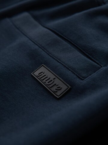 Effilé Pantalon Ombre en bleu