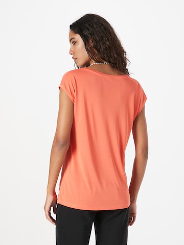 T-shirt 'KAMALA' PIECES en orange