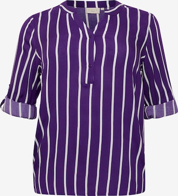 KAFFE CURVE Blouse 'SIDA' in Purple: front