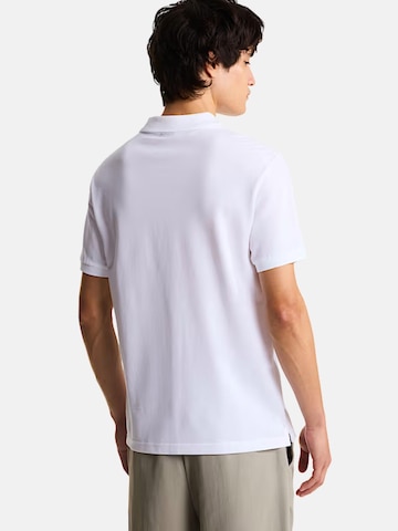 THE NORTH FACE - Camiseta 'THE NORTH FACE M ESS RG POLO TEE POLO' en blanco