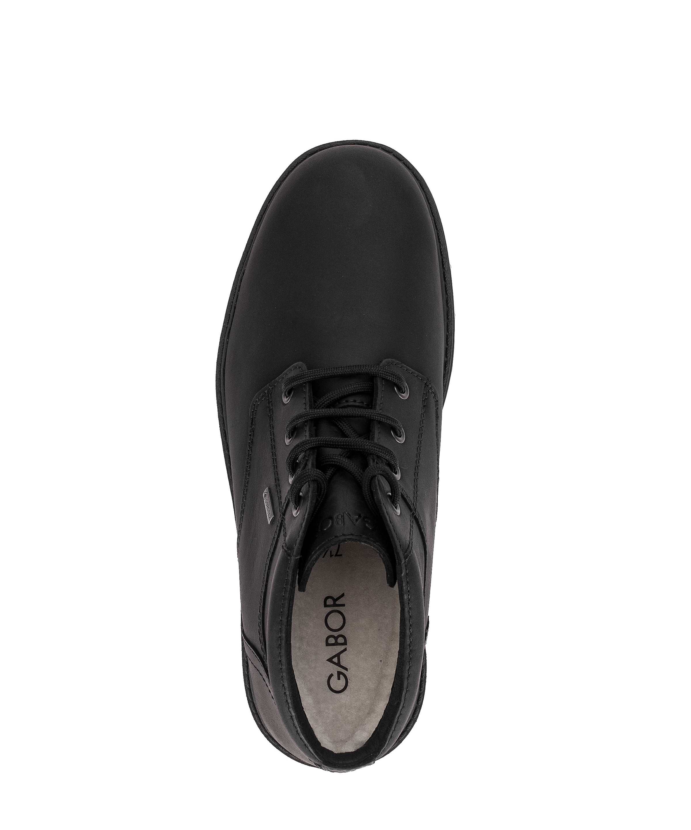 GABOR Lace-Up Boots in Black