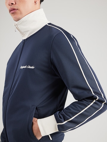 JACK & JONES Sweatjacke 'JORNIAGARA' in Blau