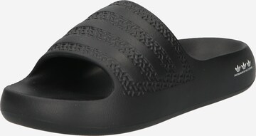 Zoccoletto 'Adilette Ayoon' di ADIDAS ORIGINALS in nero: frontale