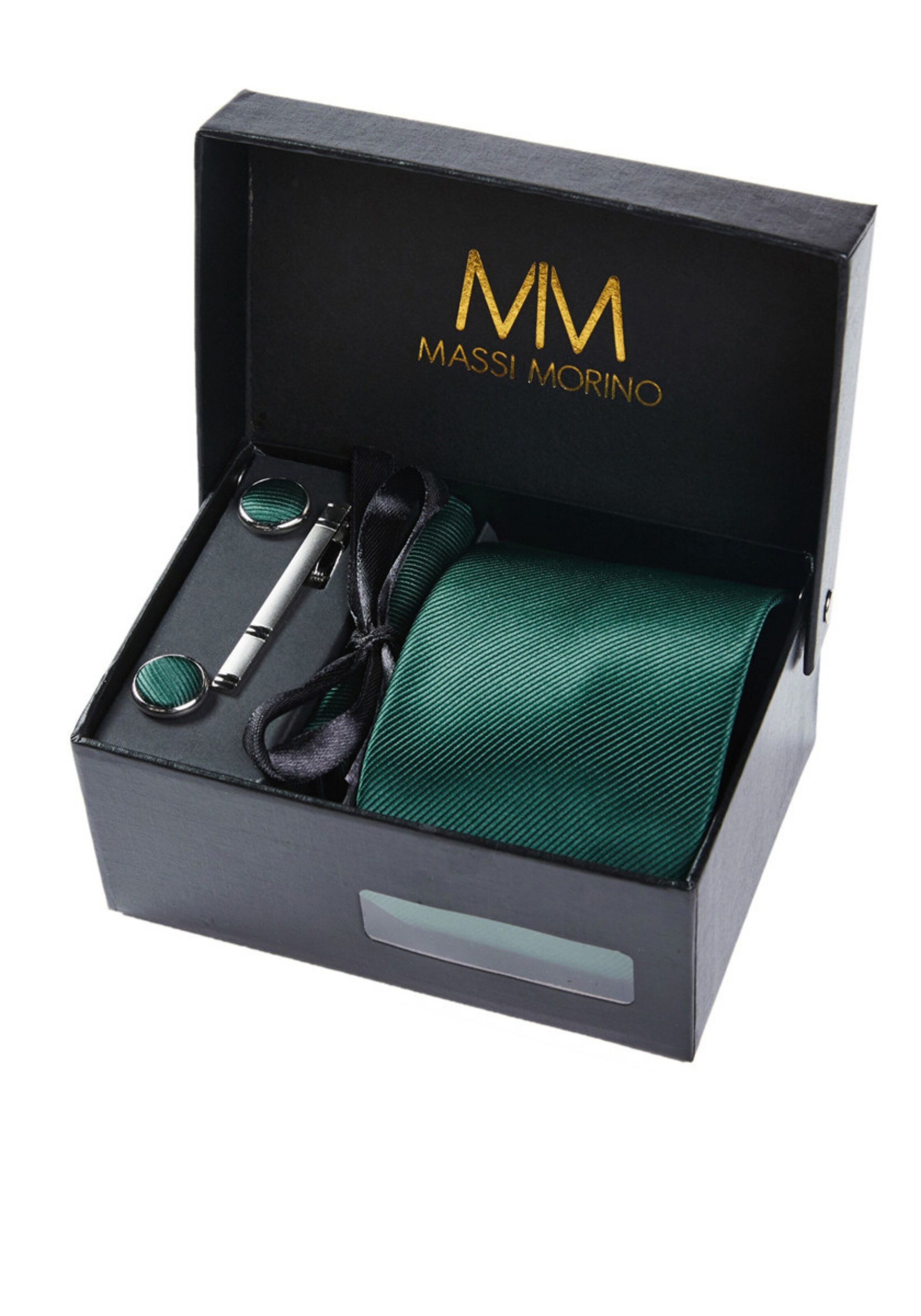 Massi Morino Krawatte in Grün