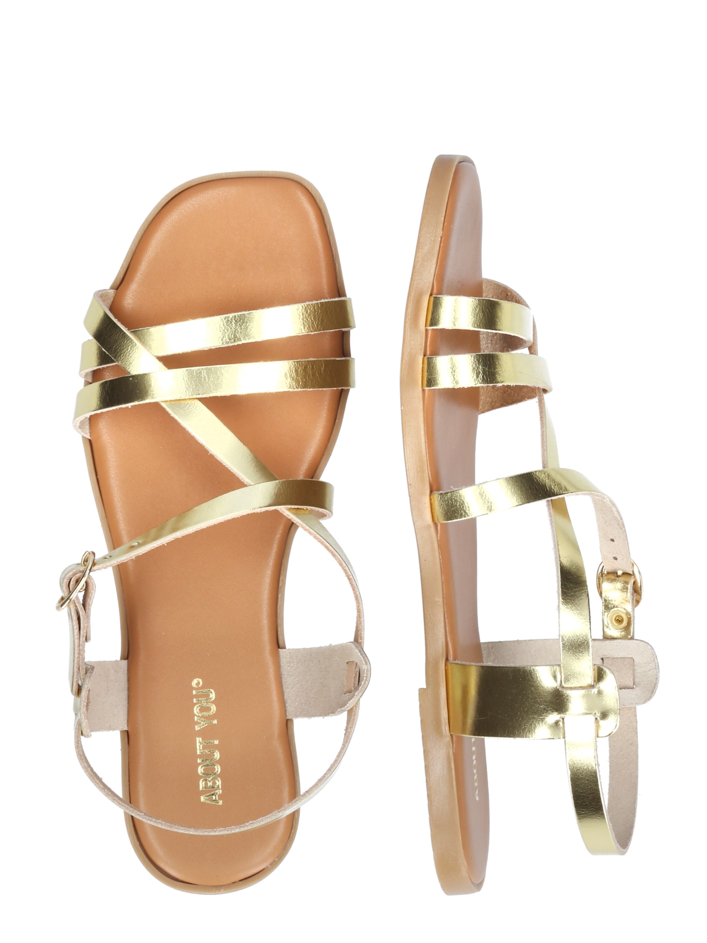 ABOUT YOUSandale 'Zoey' - zlatna boja