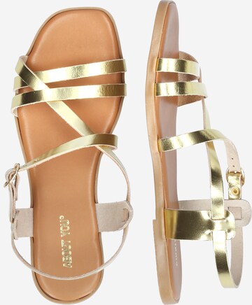 ABOUT YOU Sandals 'Zoey' in Gold