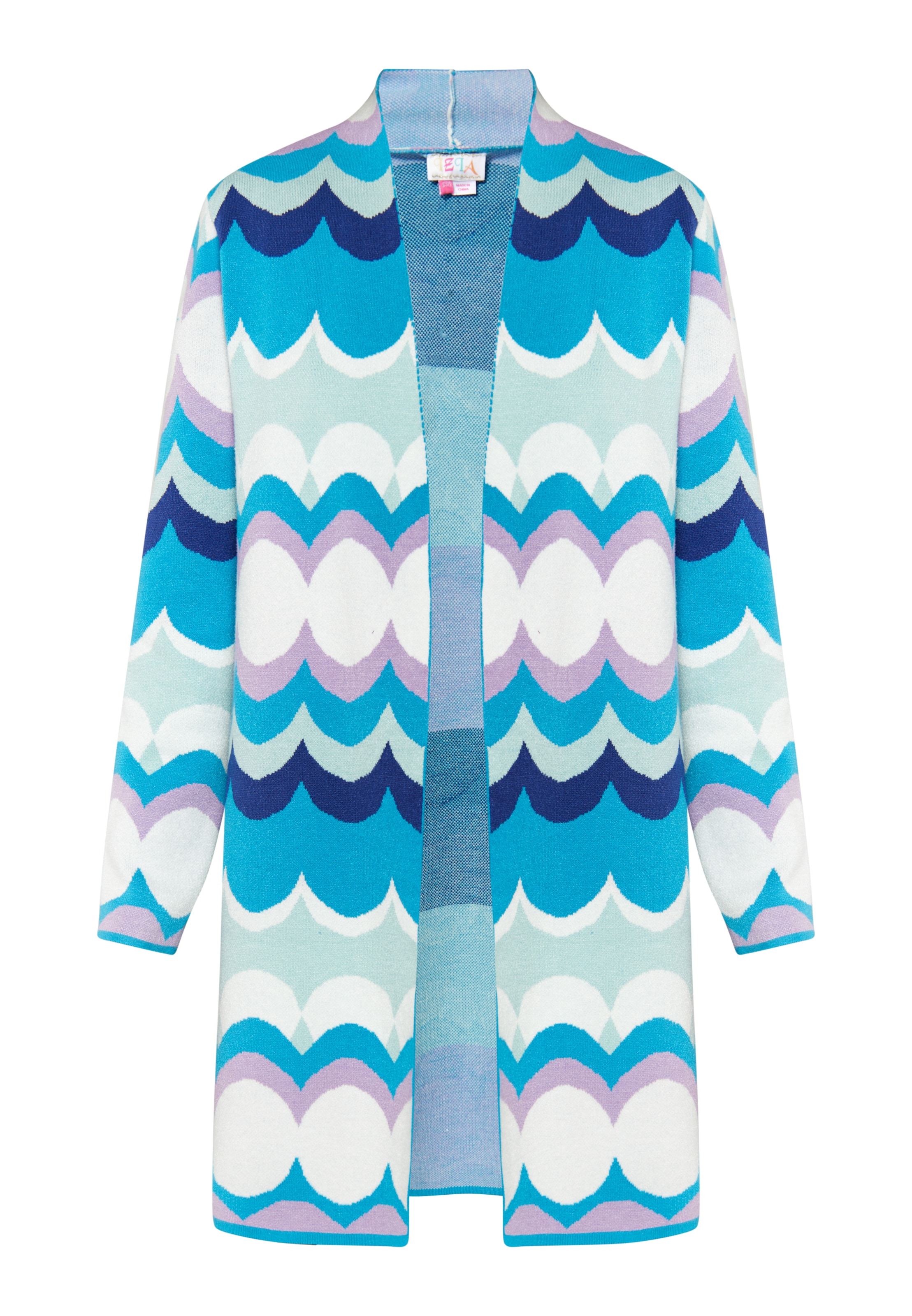 IZIA Kofta i blå: framsida