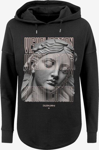 Sweat-shirt F4NT4STIC en noir : devant