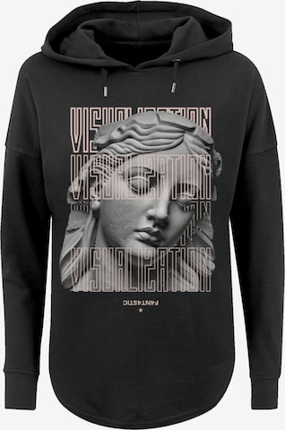 Sweat-shirt F4NT4STIC en noir : devant