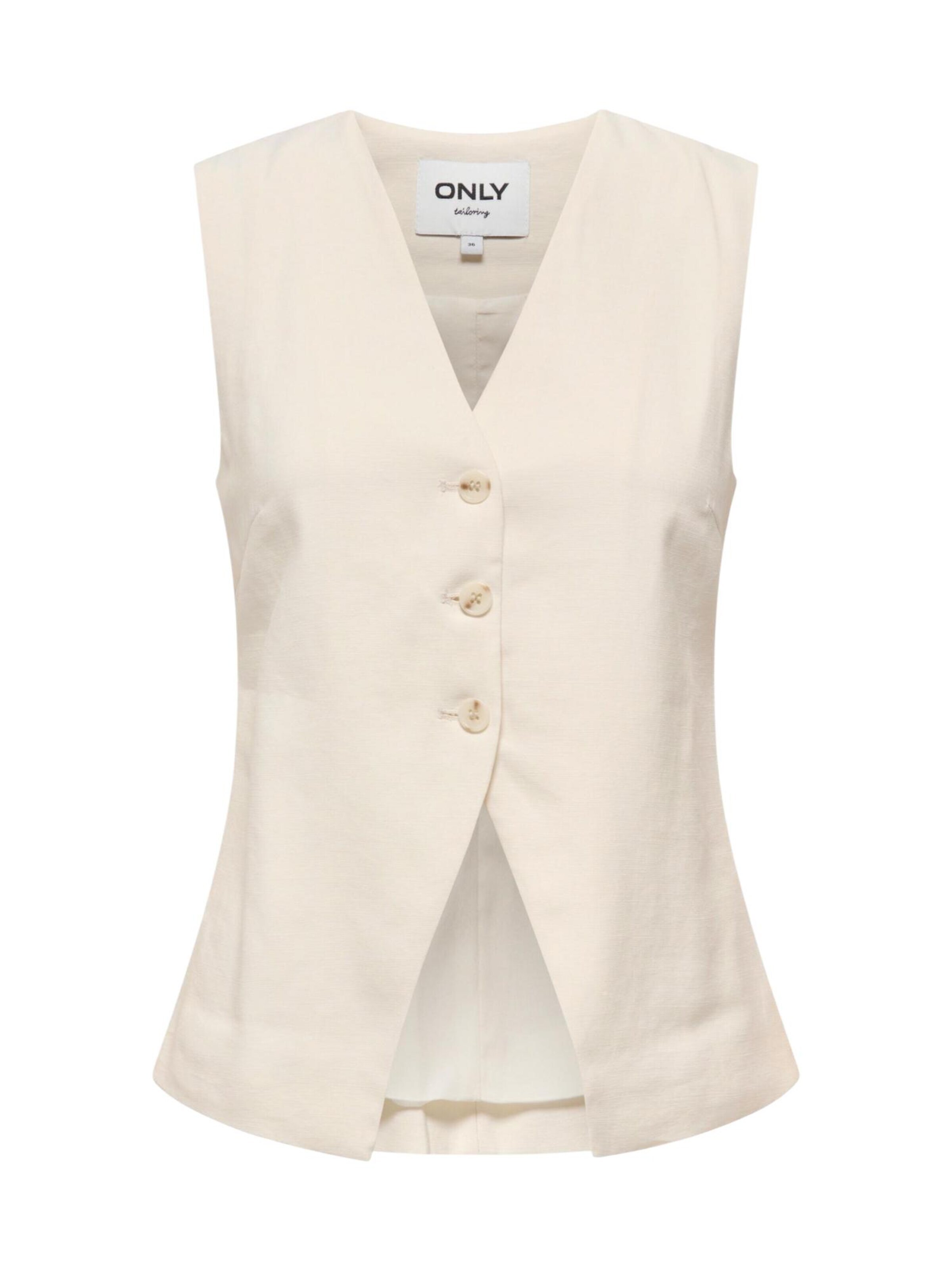 Gilet 'Onltila Life' di ONLY in beige: frontale