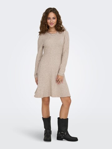 ONLY Knit dress in Brown