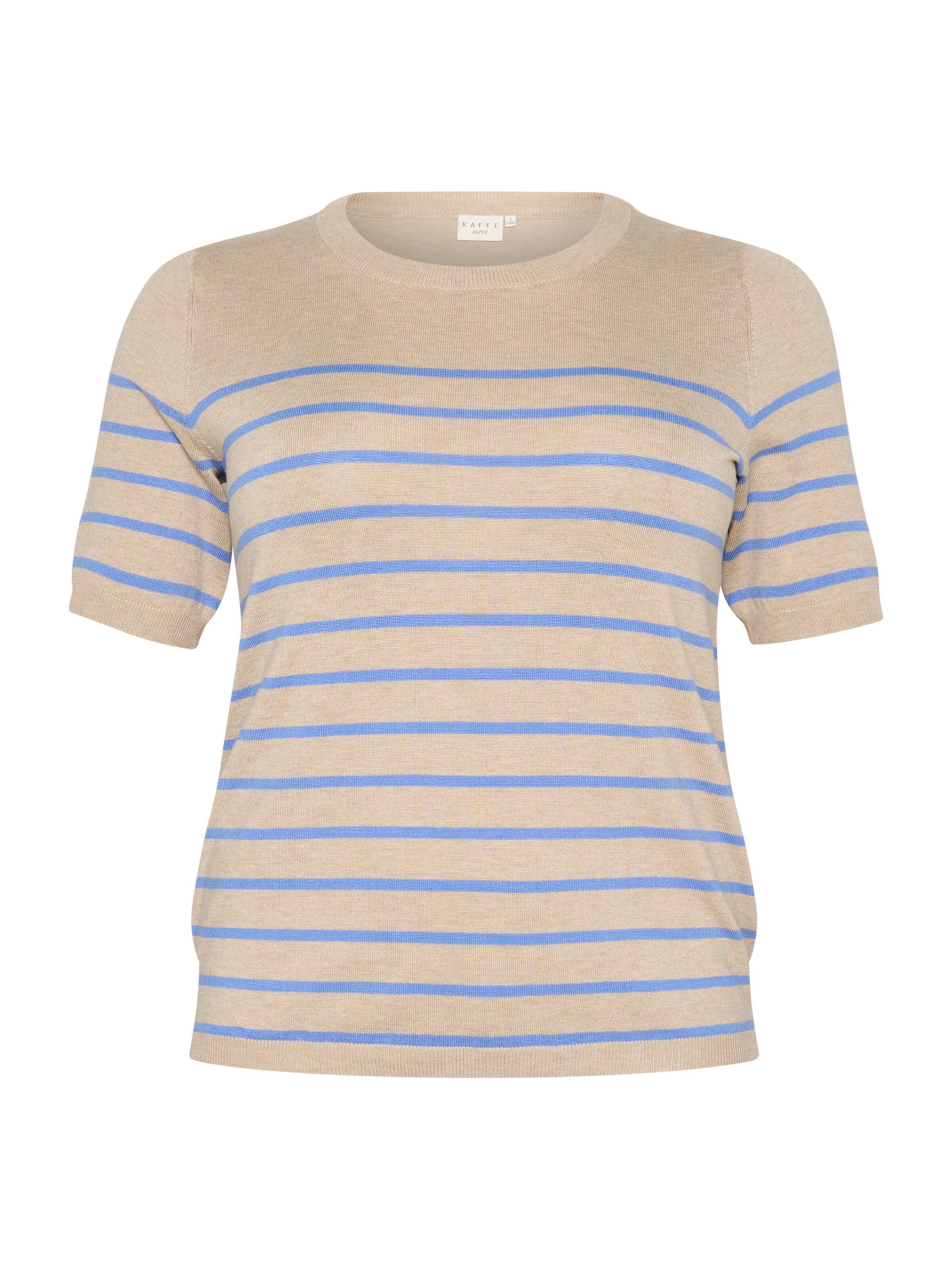 KAFFE CURVE Sweater 'KCLizzy' in Grey: front