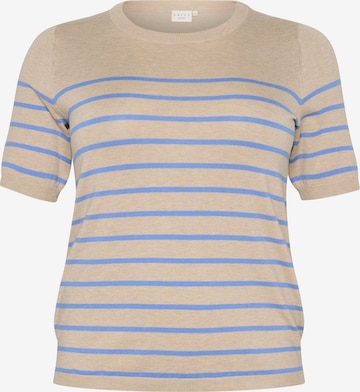 Pull-over 'KC Lizzy' KAFFE CURVE en gris : devant