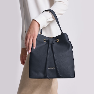 Lazarotti Beuteltasche 'Bologna' in Blau: Vorderseite