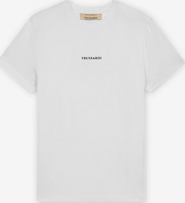 Maglia trikot di Trussardi in bianco: frontale