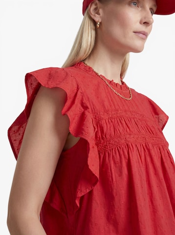 VERO MODA Shirt 'VMTRINE' in Red