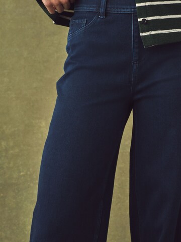 Wide Leg Jean Next en bleu