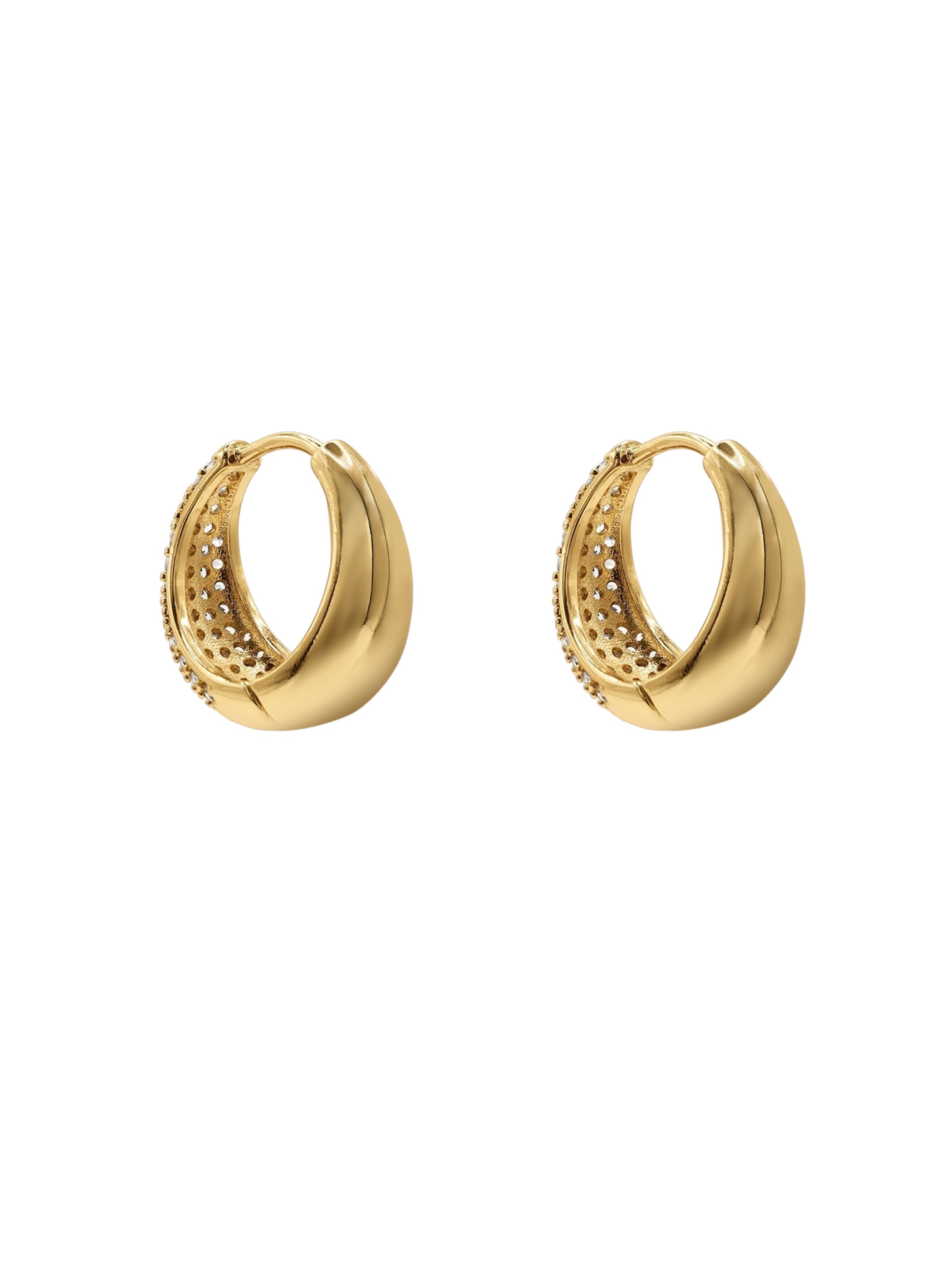 Boucles d'oreilles 'Eira' Heideman en or