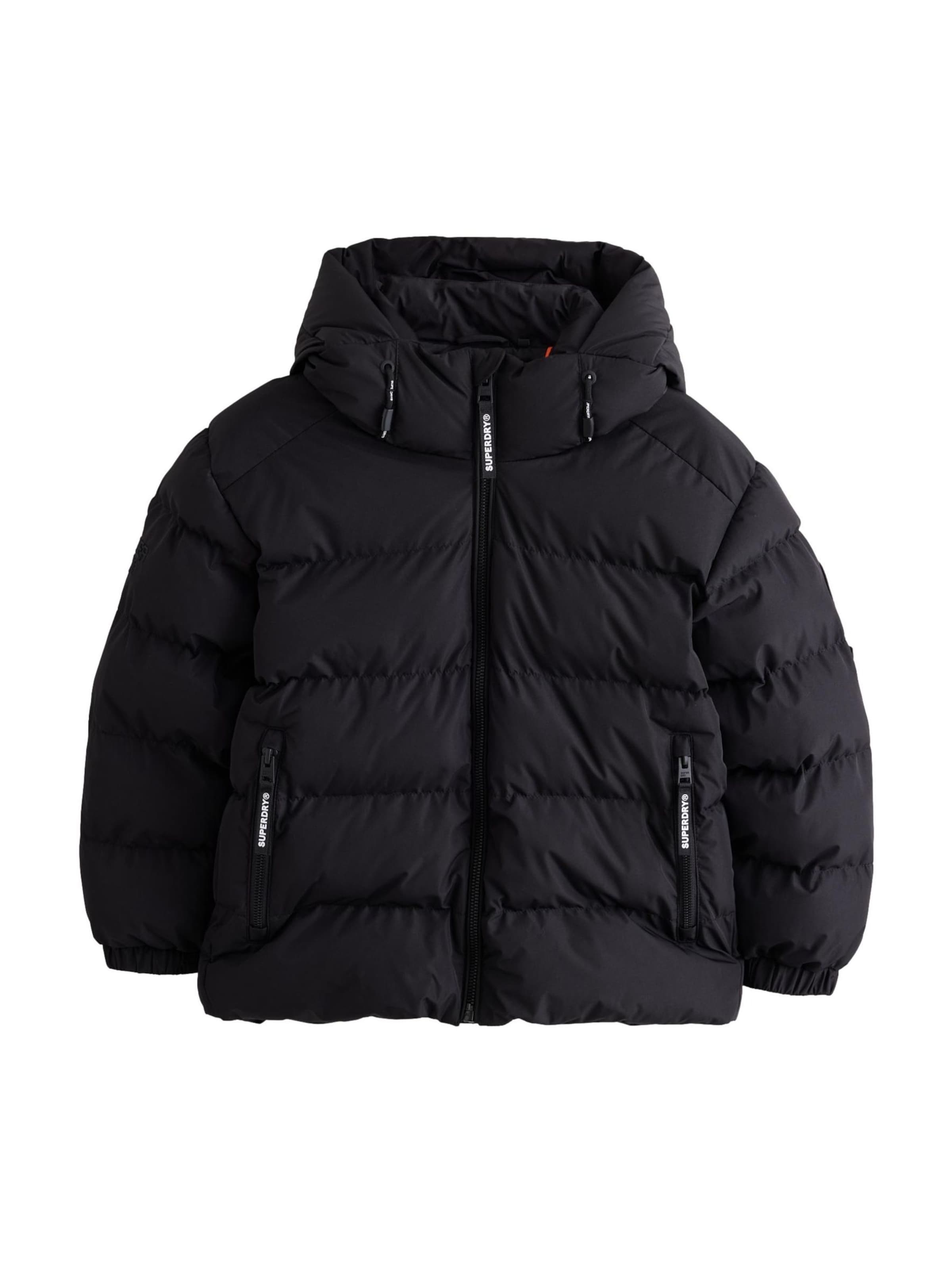 Superdry & Co Jacke in Schwarz: Vorderseite