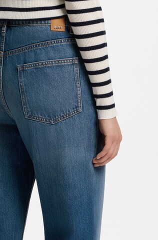 BOSS Loosefit Jeans 'Crossroad' in Blau