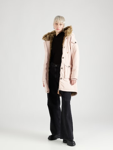 Parka d’hiver Eight2Nine en rose