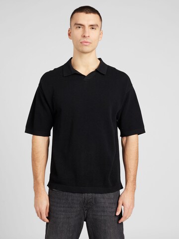 JACK & JONES Pulóver 'Blend' - fekete: elől