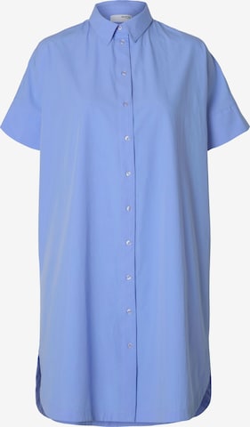 Abito camicia 'BLAIR' di SELECTED in blu: frontale