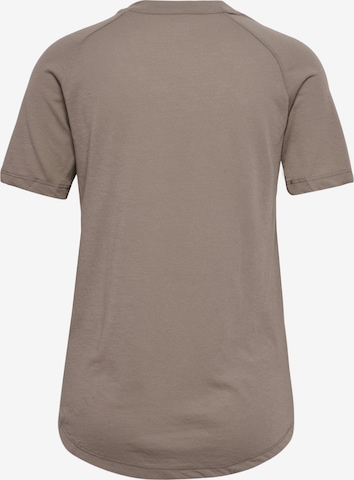 Hummel Performance Shirt 'MT VANJA' in Brown