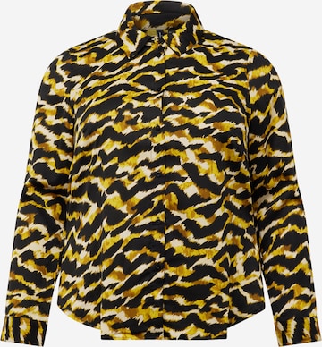 Vero Moda CurveBluza 'GAIL' - zelena boja: prednji dio