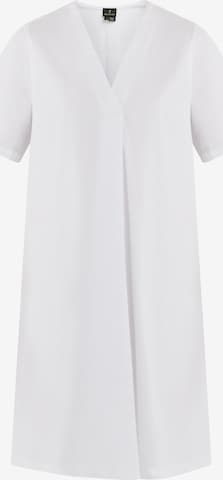 DreiMaster Klassik Dress in White: front