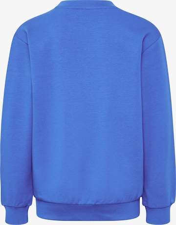 Hummel Sportief sweatshirt in Blauw