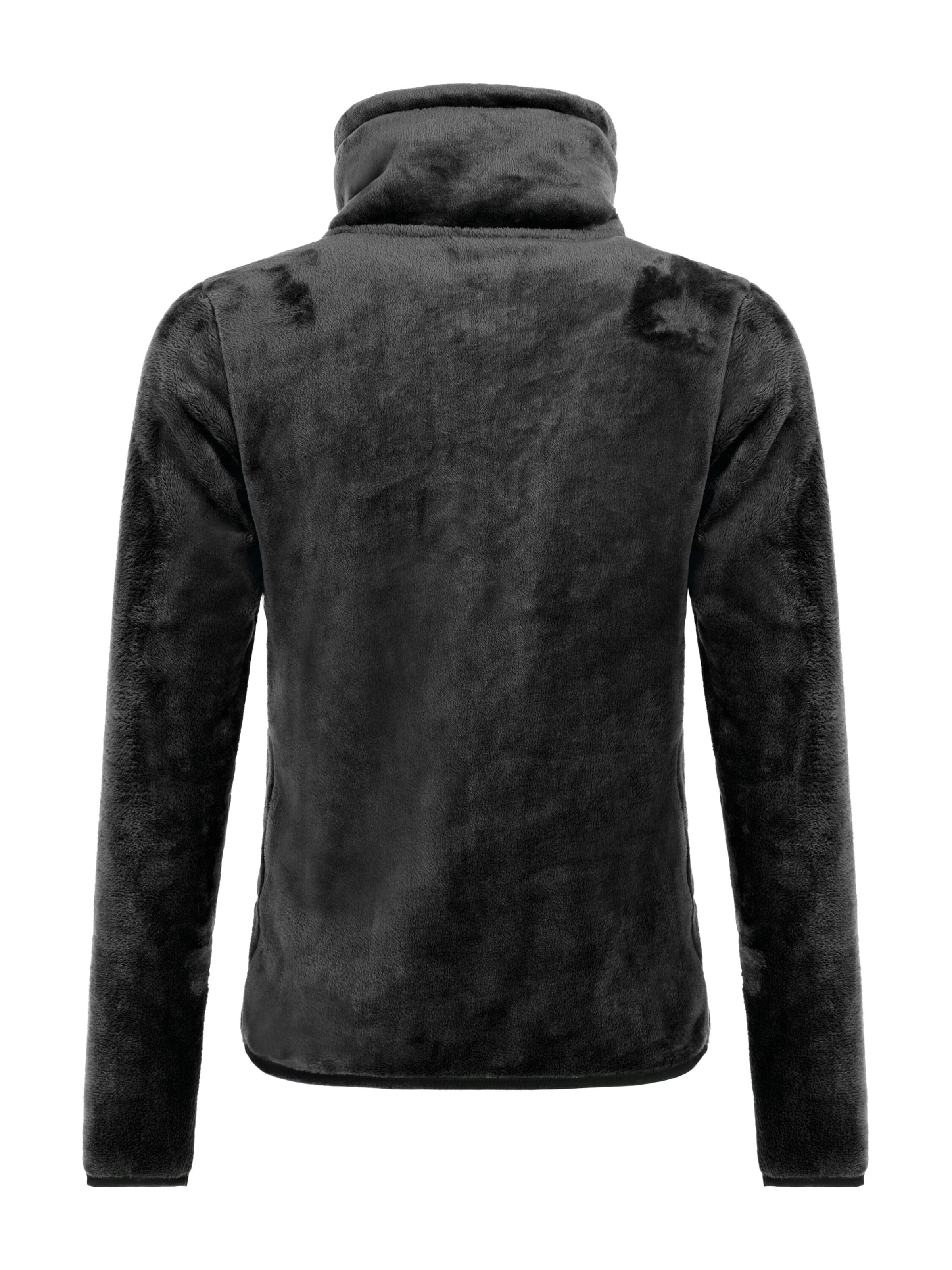 PROTEST Fleecejacke 'PRTVANCE'‌‌‌‌‌ in Schwarz