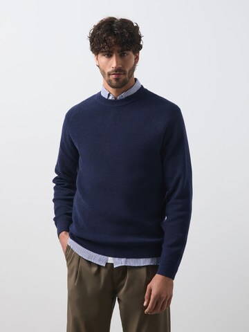 Next Trui 'Essential' in Blauw: voorkant